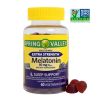 Spring Valley Non GMO Melatonin Dietary Supplement Gummies, Blueberry, 10 mg, 60 Count